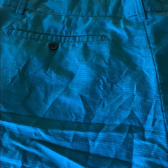 Men’s turquoise shorts - Picture 3 of 4